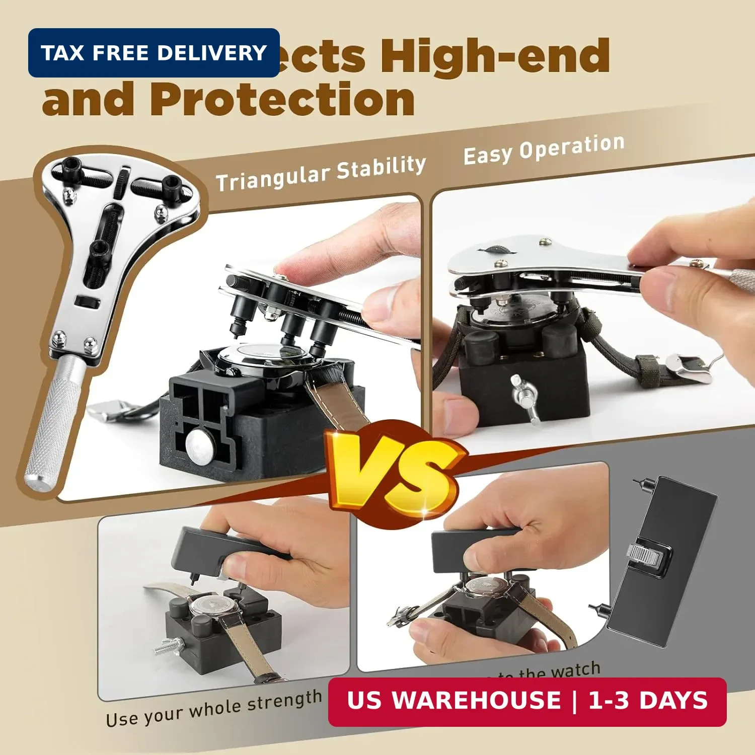 Eventronic Watch Repair Kit, Watch Link Removal Kit, Watch Battery Replacement T
