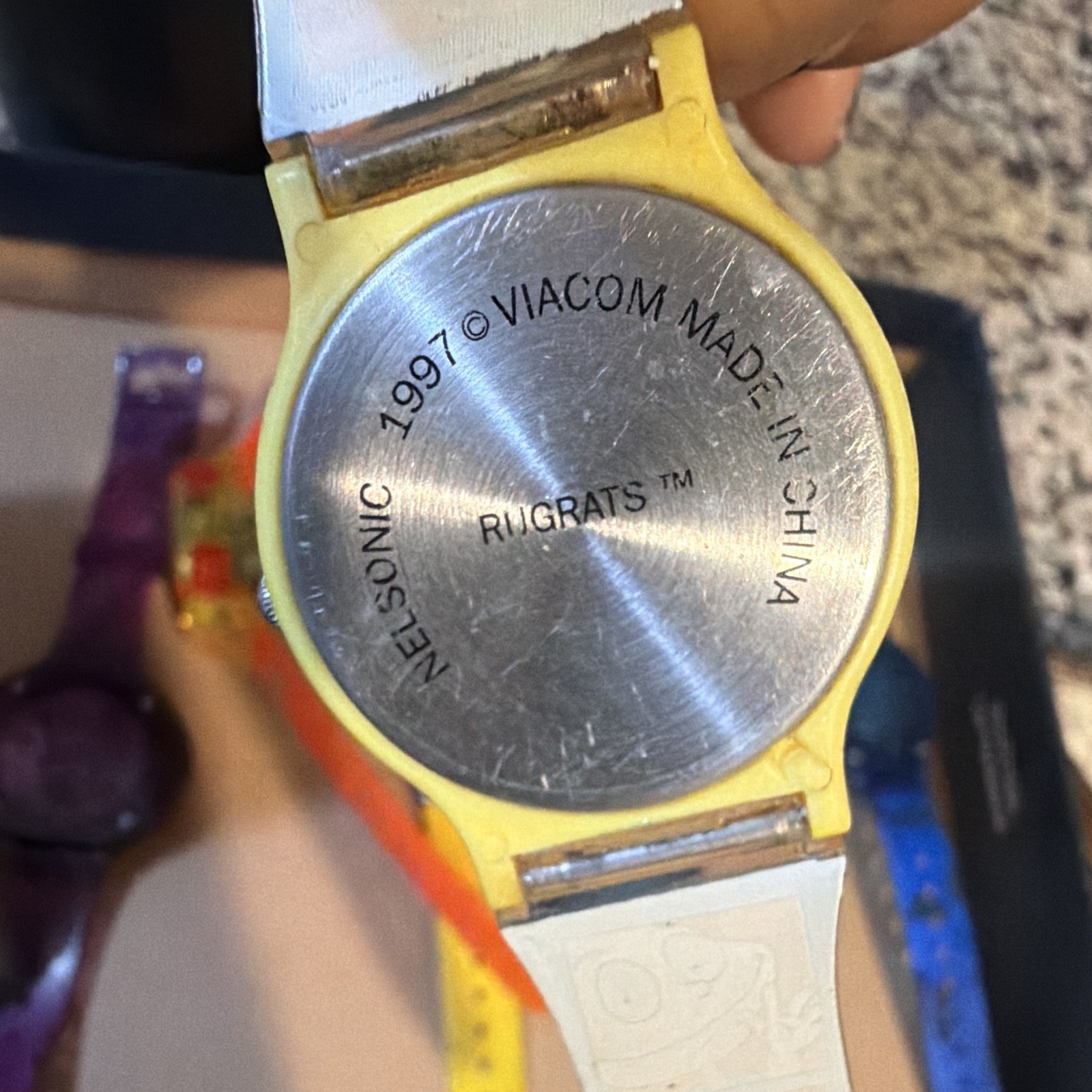 Nickelodeon Rugrats Lot of 6 Kids Digital LCD Quartz Plastic Wristwatches 1997