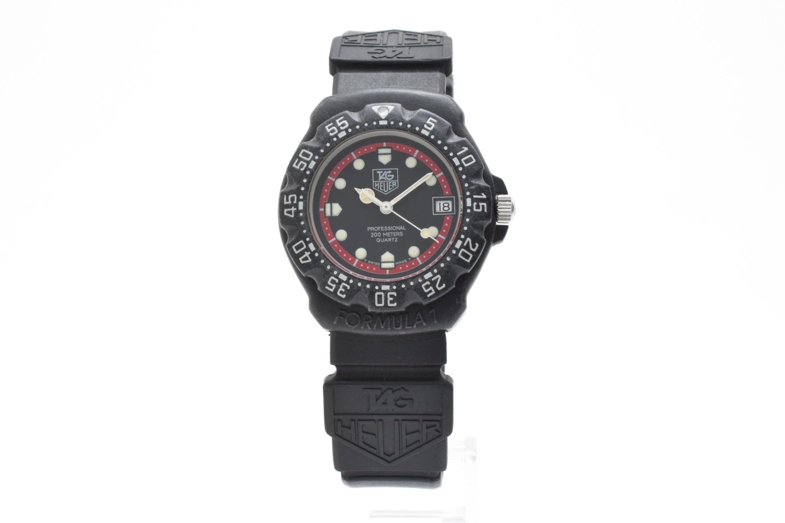 TAG Heuer Formula 1 383.513/1 Quartz Men’s Watch Black Dial Diver 200m 35mm