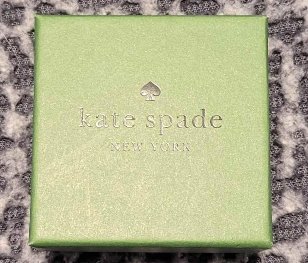 Kate Spade New York Gold Tone Heart Stud Earrings *NEW*W/Tags!!
