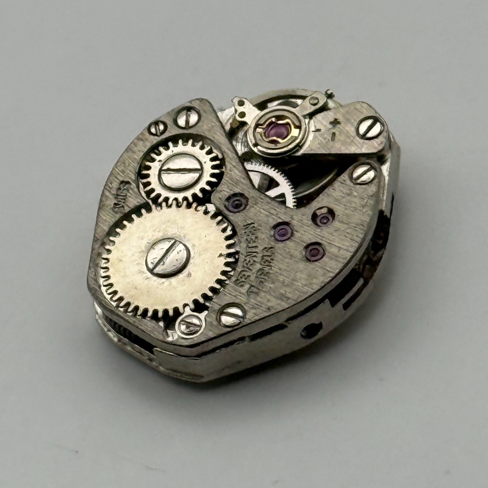 FHF 69-21 Watch Movement Excalibur 17 Jewels Swiss Manual Wind Parts 15.3mm