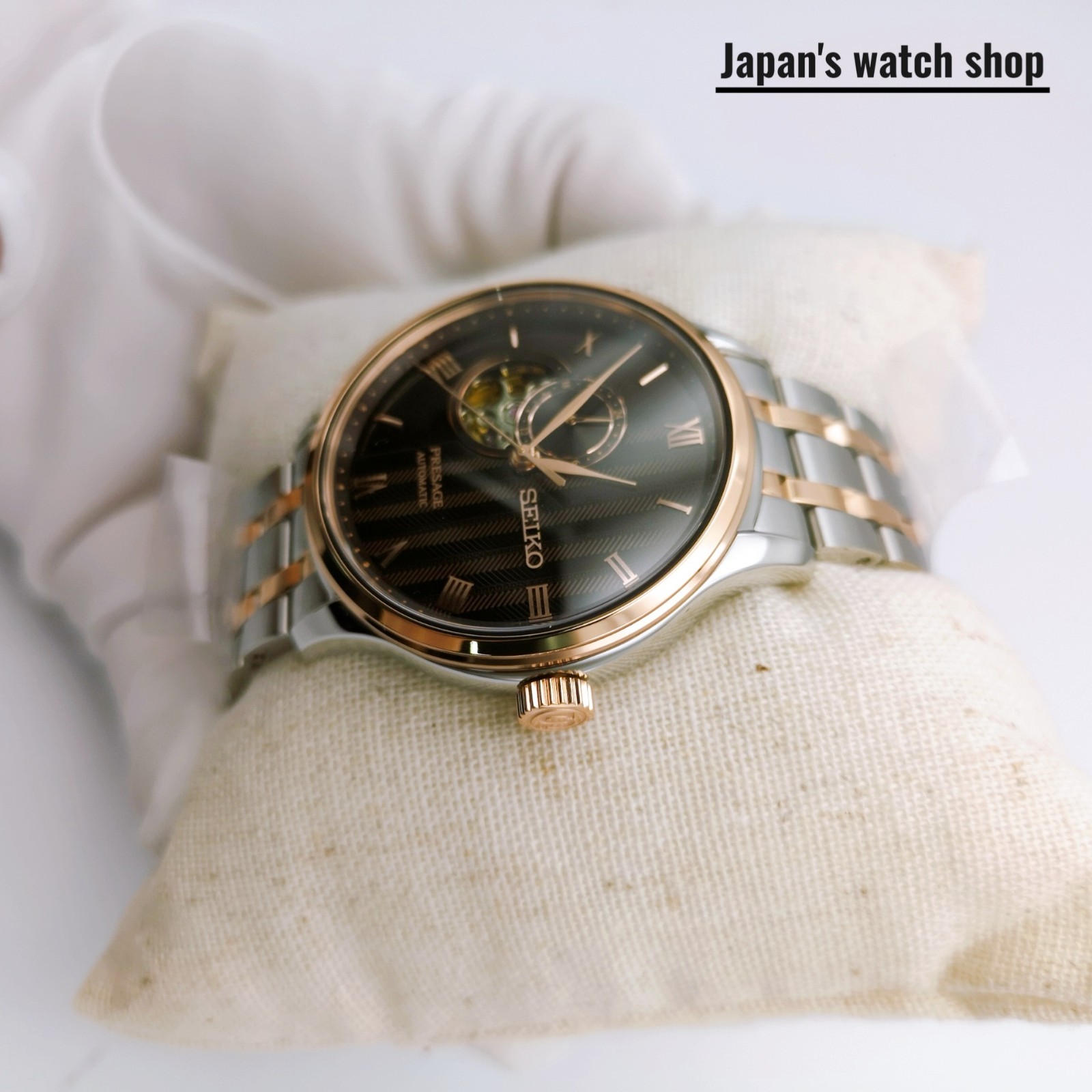 SEIKO PRESAGE SARY262 Silver Automatic Stainless Steel Men’s Watch New in Box