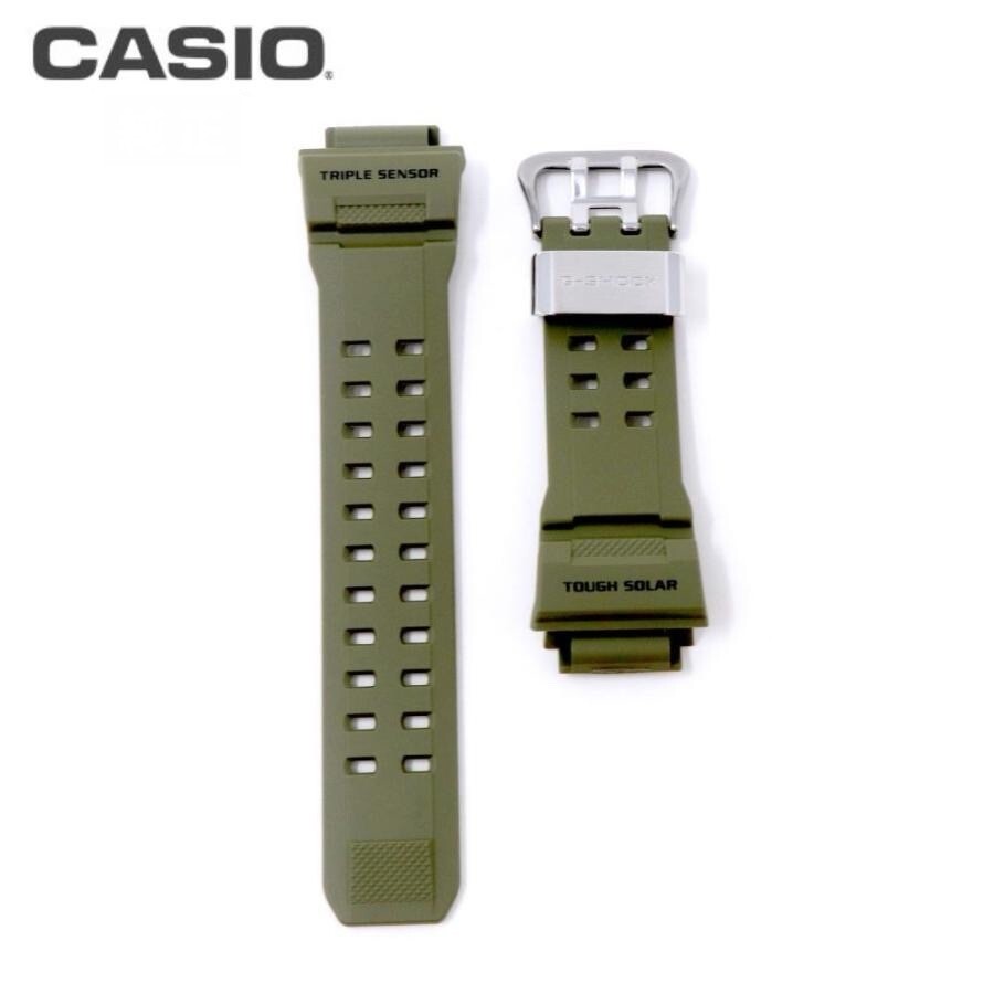 CASIO G-SHOCK Genuine Khaki Urethane Watch Band 10455203 for GW-9400-3