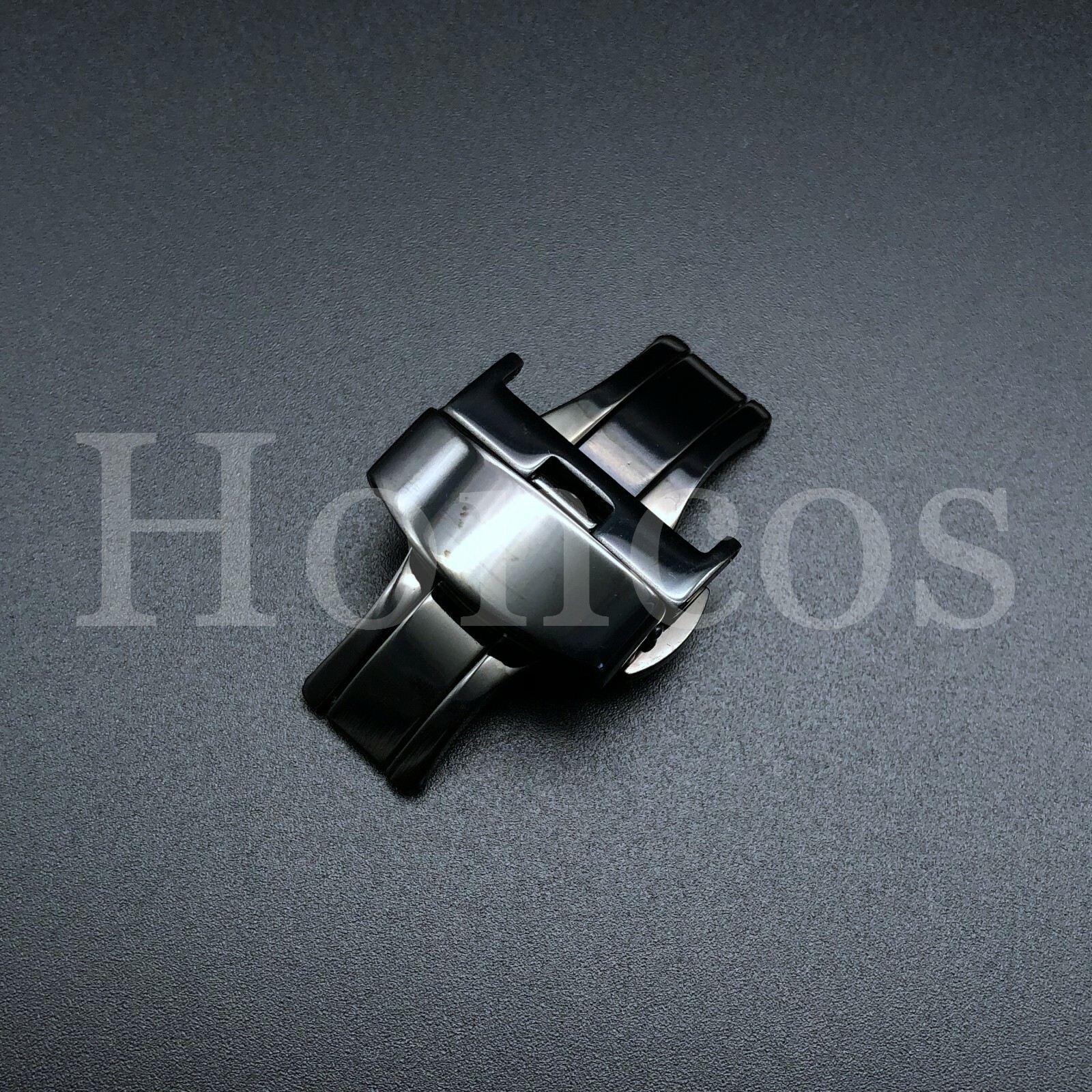 10-24 MM Stainless Steel Butterfly Deployment Clasp Buckle For Watch Strap