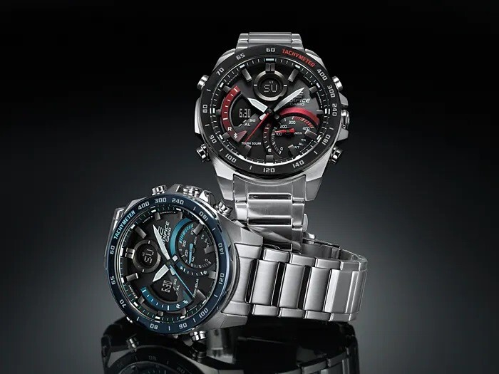 CASIO EDIFICE Smartphone Link Bluetooth ECB-900DB-1B Black x Silver Men’s Watch