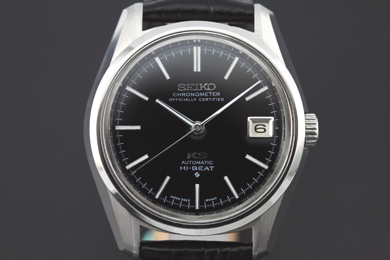 Vintage King Seiko KS Chronometer 5625-7040 Hi Beat Automatic Men’s Date Watch