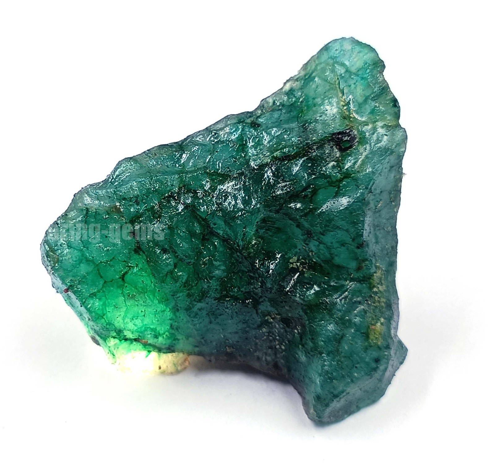 199.00 Carat Natural Green Emerald Rough IGL Certified Loose Gemstone 5DNZ