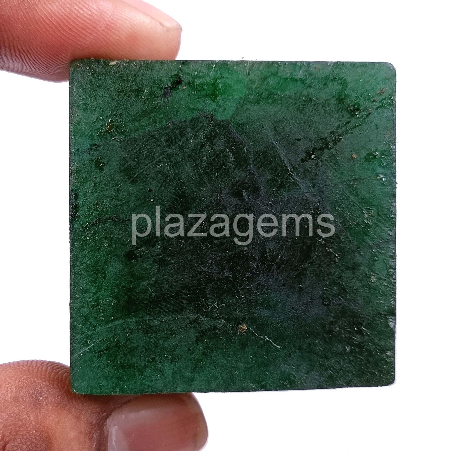 783.0 Ct Cube Cut Natural Green Emerald Raw Certified Loose Gemstone 5RDU
