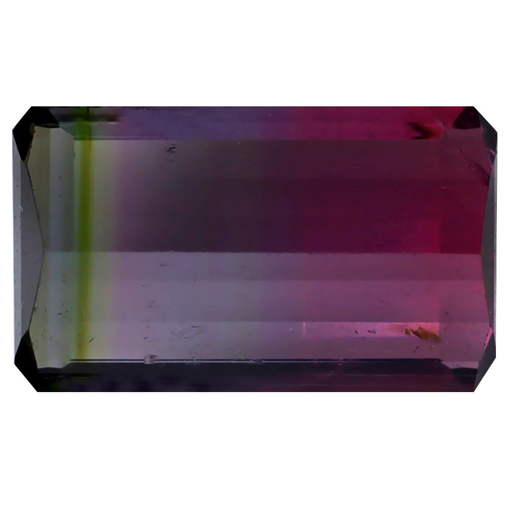 4.29 ct Octagon (13.02 x 7.83 mm) Unheated Natural Watermelon Tourmaline