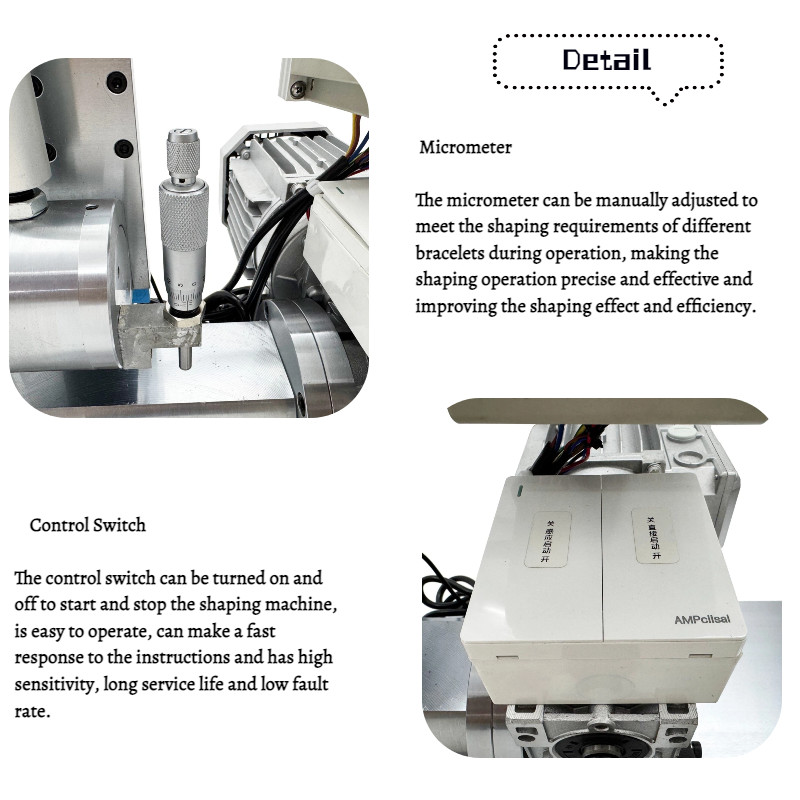 Hand bracelet processing machine electric extrusion machine rolling machine 220V