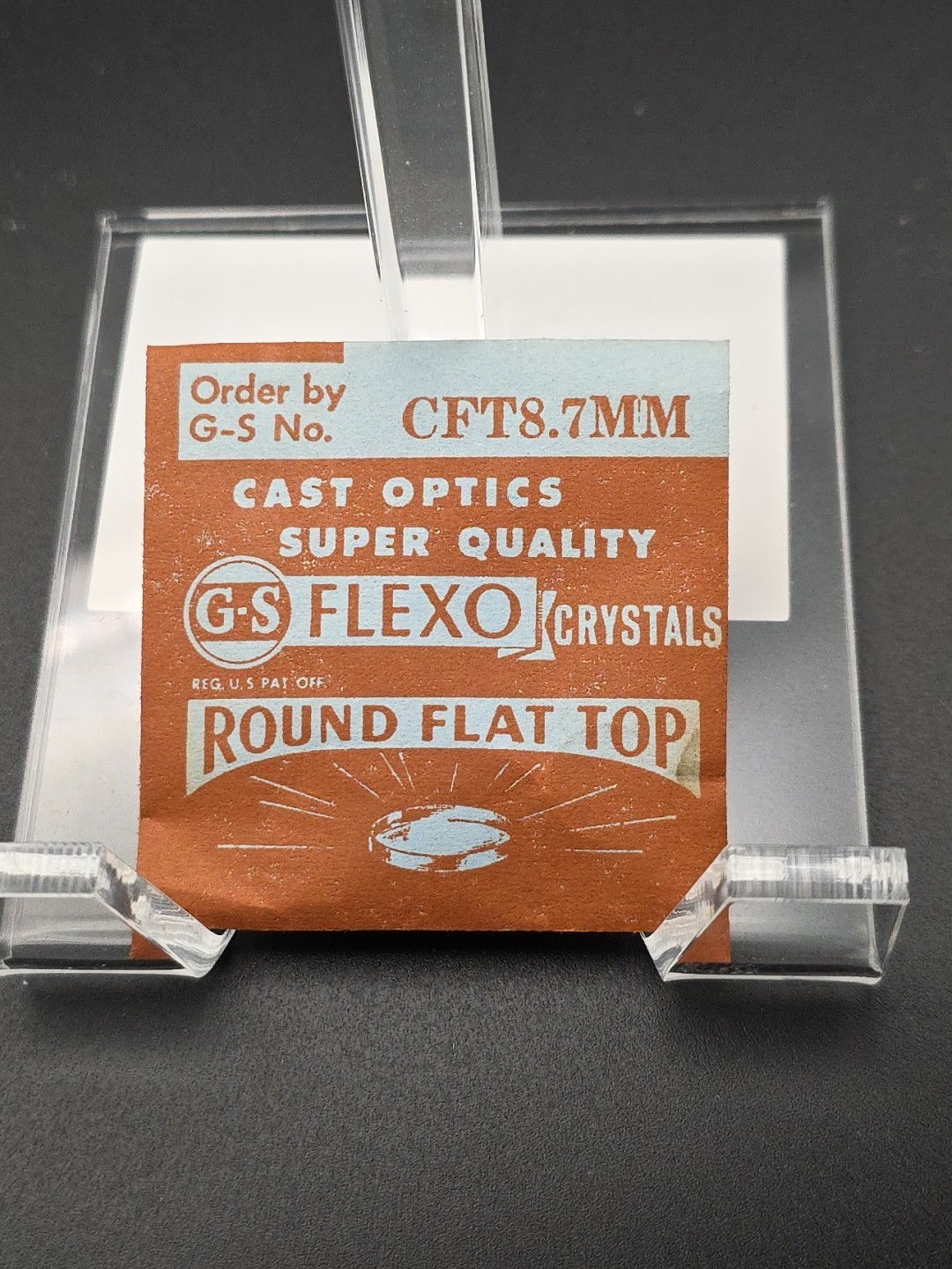 G-S Watch Crystal CFT8.7mm