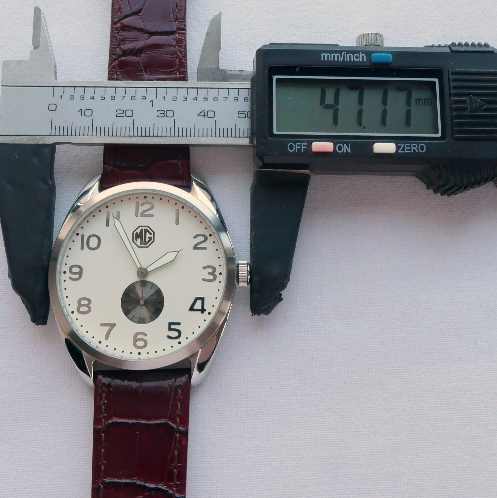MG Morris Garages BMC MGA MGB Classic Aviator Driver Sport Car Accessory Watch