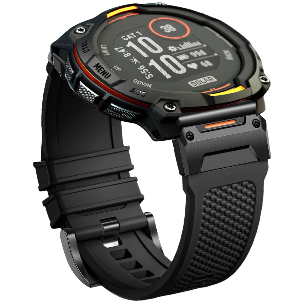 Tactical Band Compatible with 45mm 50mm Garmin Instinct /3/2/1/2X/Solar/Tacti…
