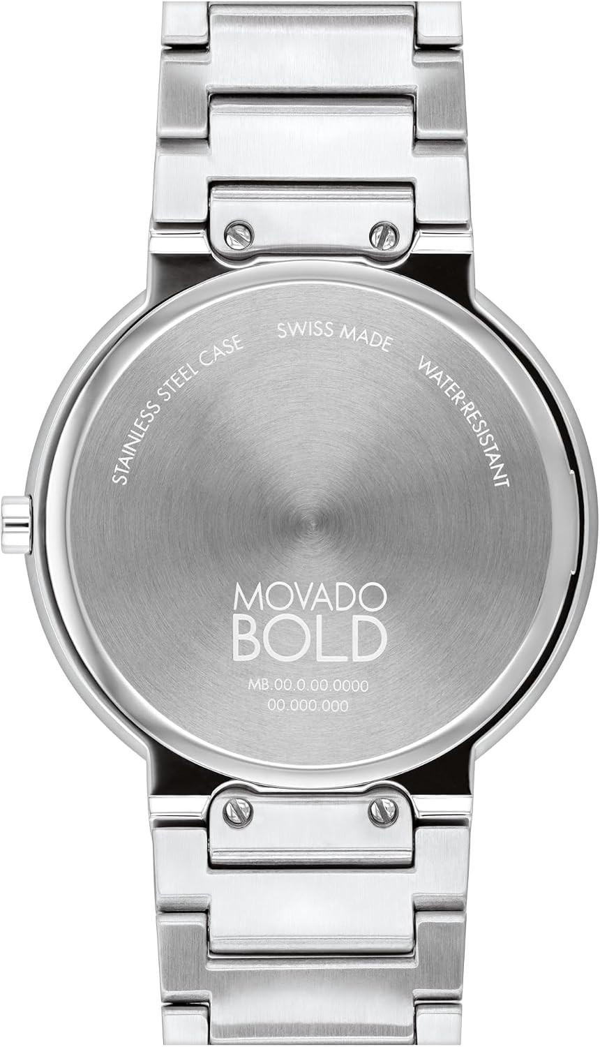 Movado Bold Horizon Ultra Thin Watch for Men and Women – Swiss Made – Water Resi