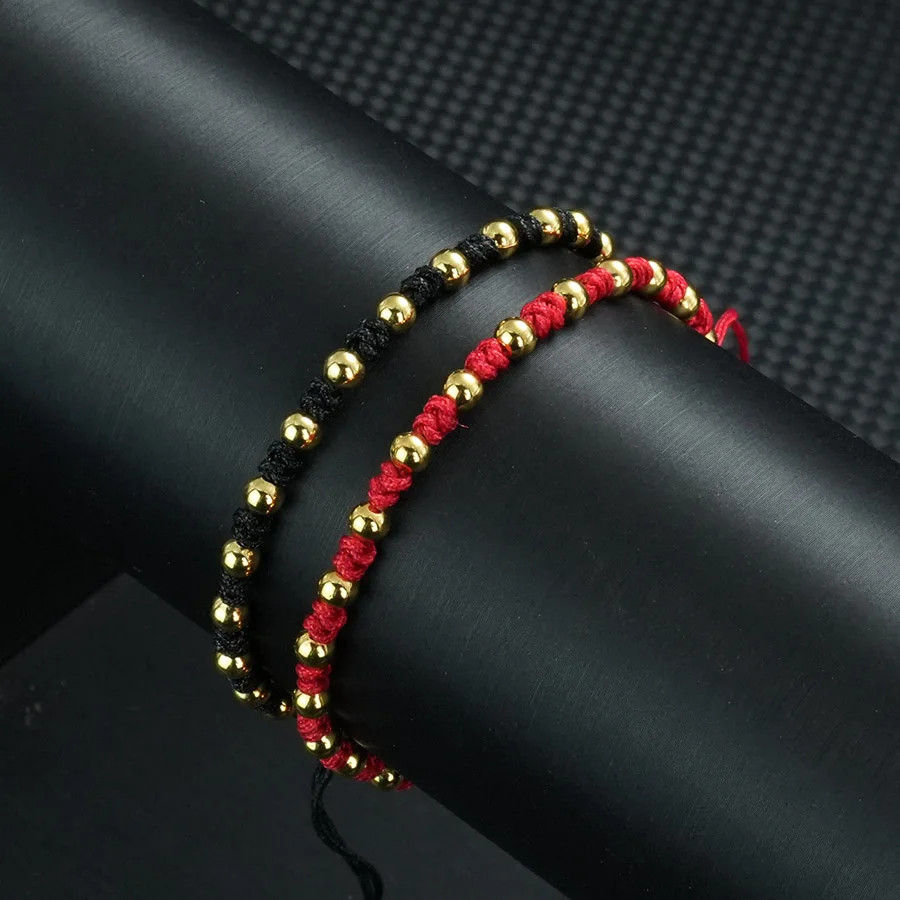 Red String Bracelet Handmade Braided Adjustable Friendship Knot Jewelry