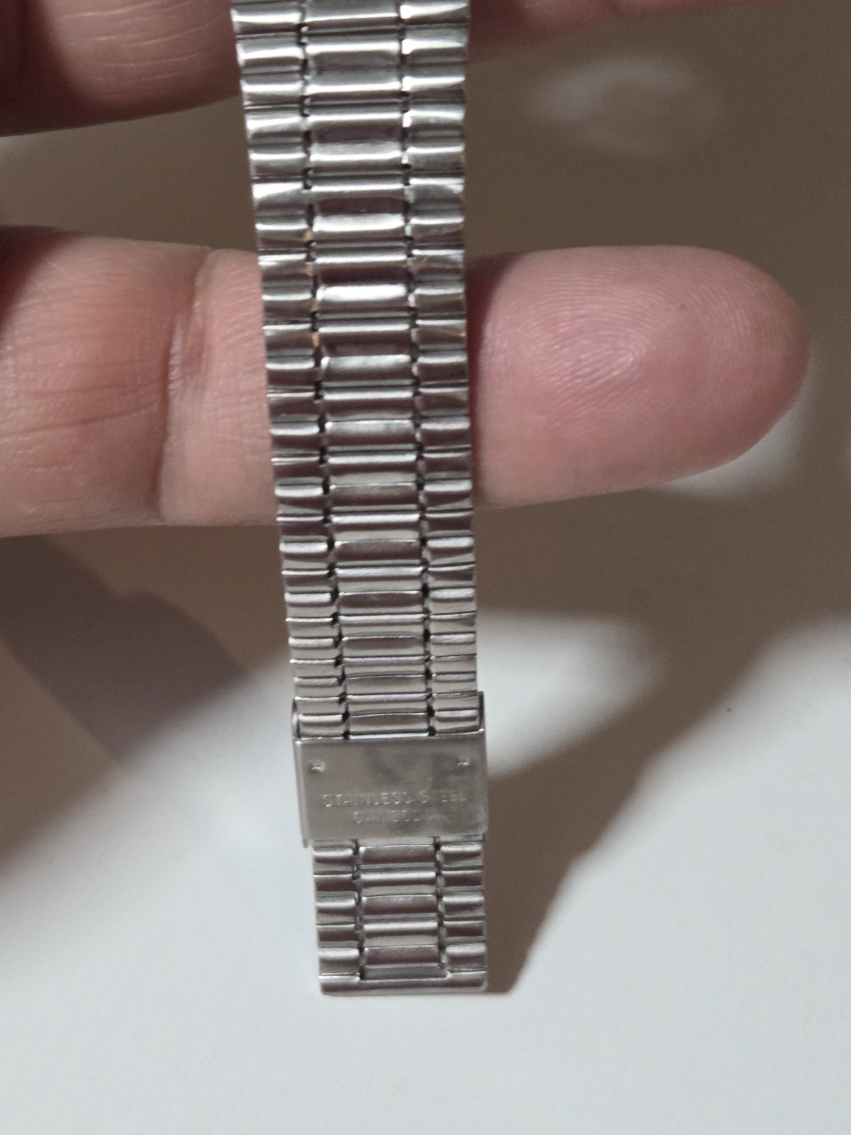 Casio A168WA-1W Digital Alarm Stainless Steel Illuminator Watch A168WA-1 C135B