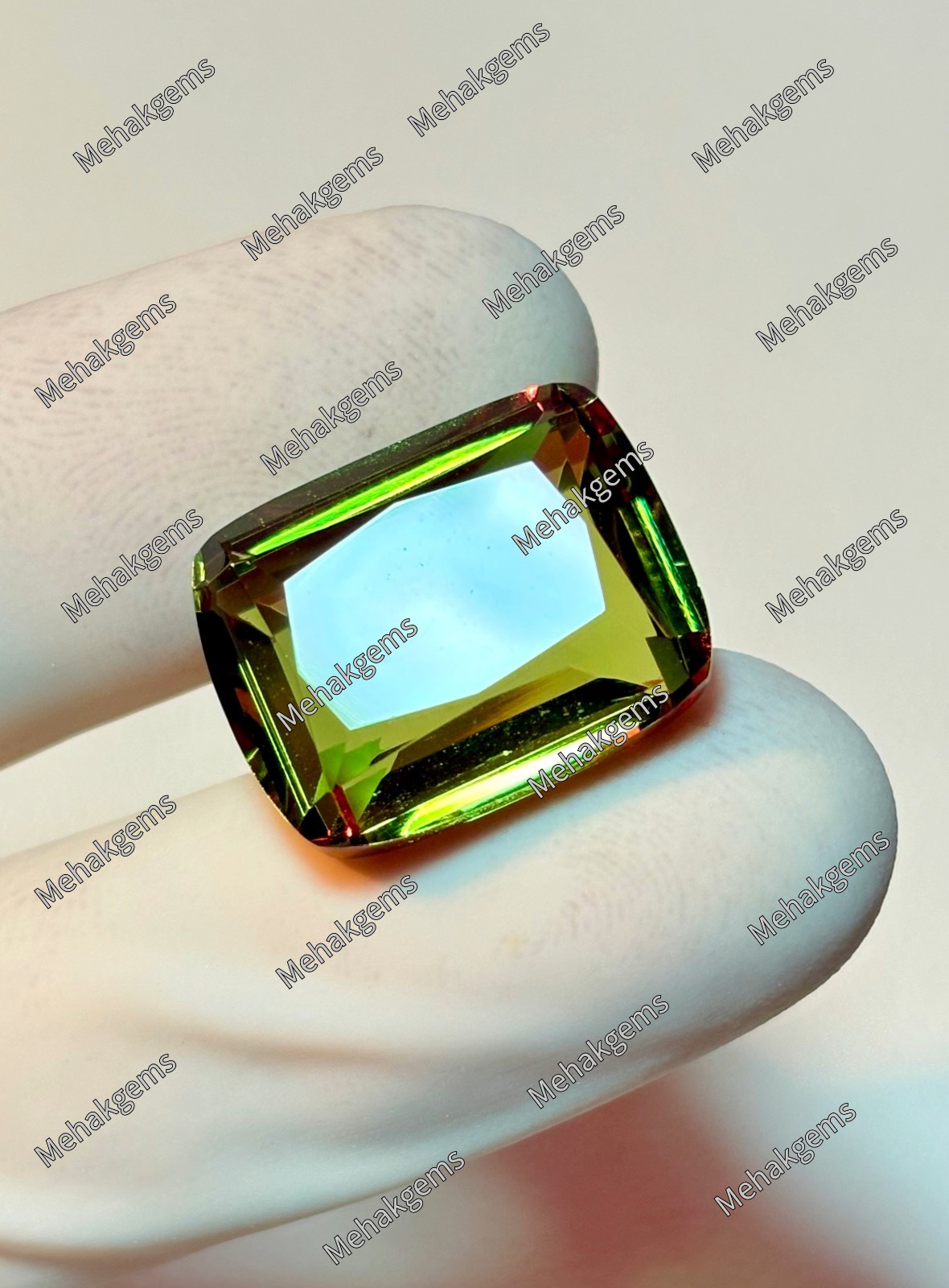 29 Ct Color Changing Zultanite Gemstone, Rare Cushion Cut Diaspore, Loose Stone