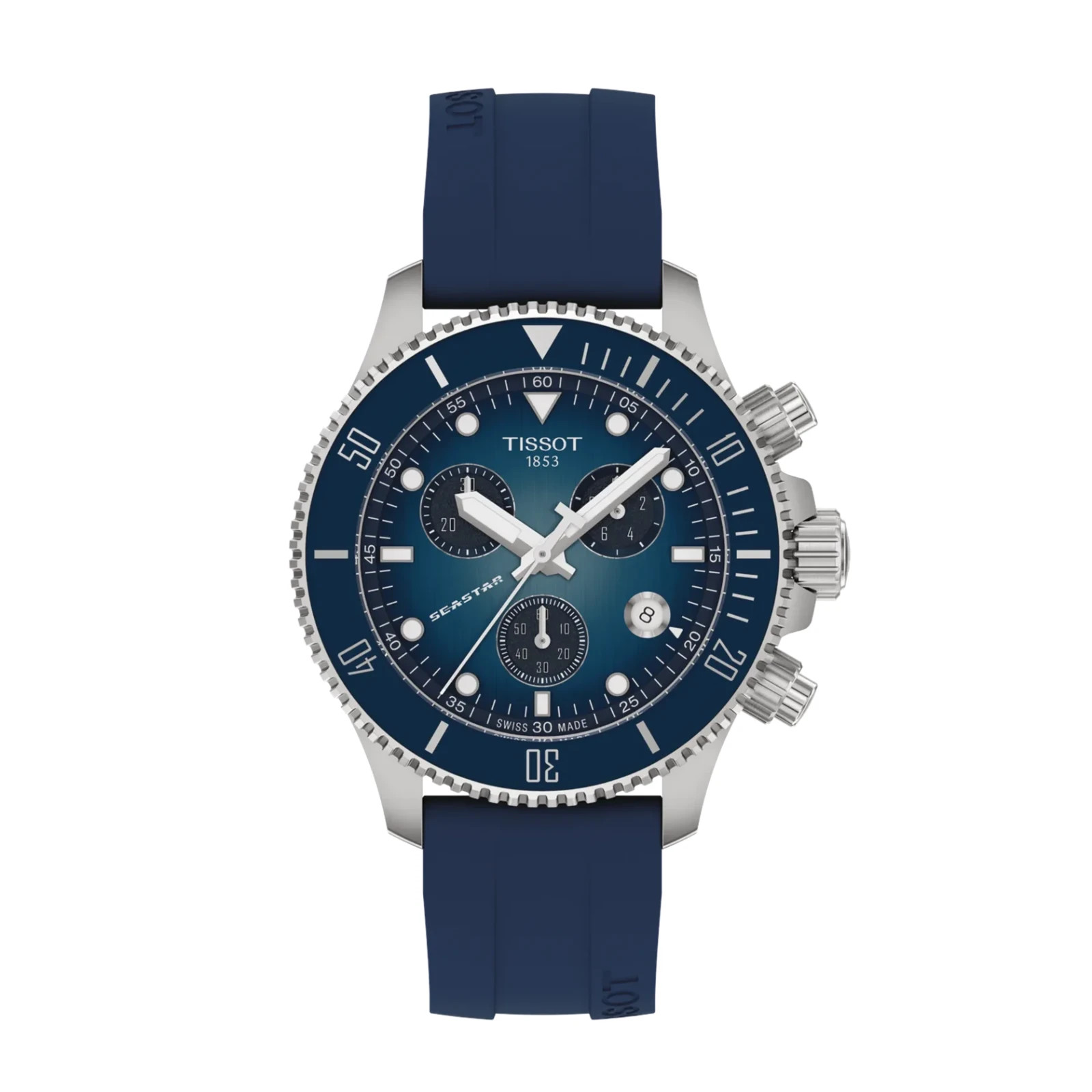 Tissot Seastar 1000 Quartz 38 MM Blue Dial Watch T120.217.17.041.00