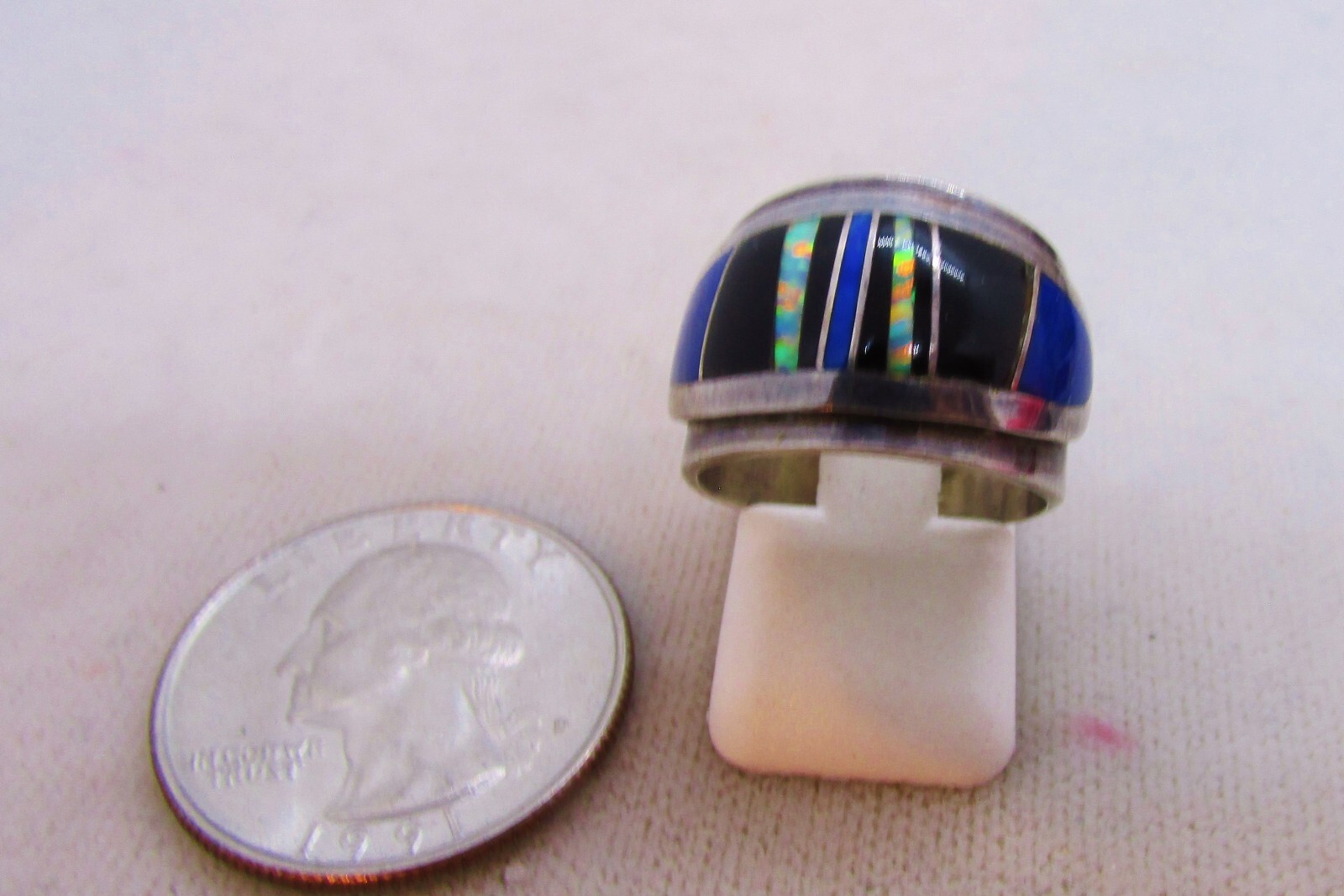 VTG SW N A MULTI STONE RING BY JAMES LEE SIZE 6.5–NEW PRICE–