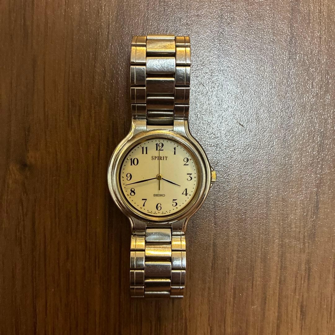 SEICO SPIRIT Gold/Silver Watch