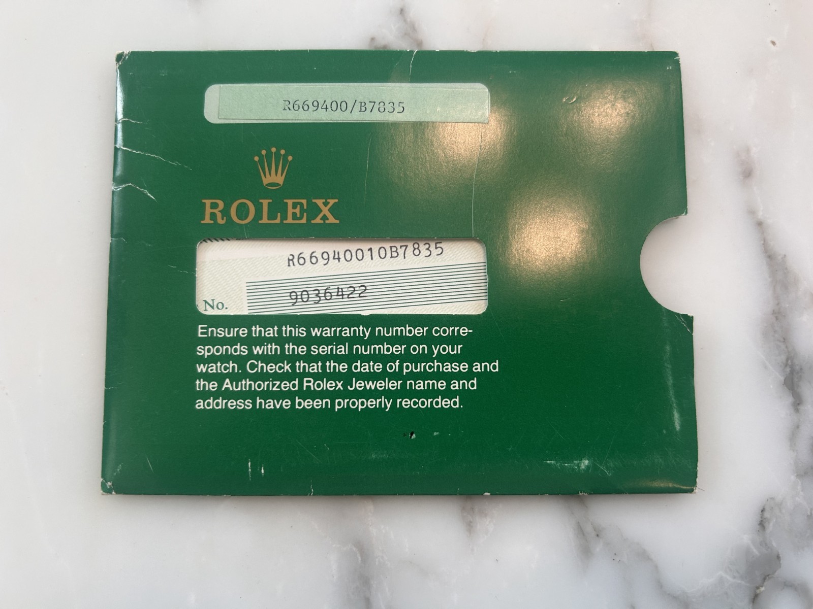 Rolex Oysterdate 6694 From 1985 Full Set, 100% Mint