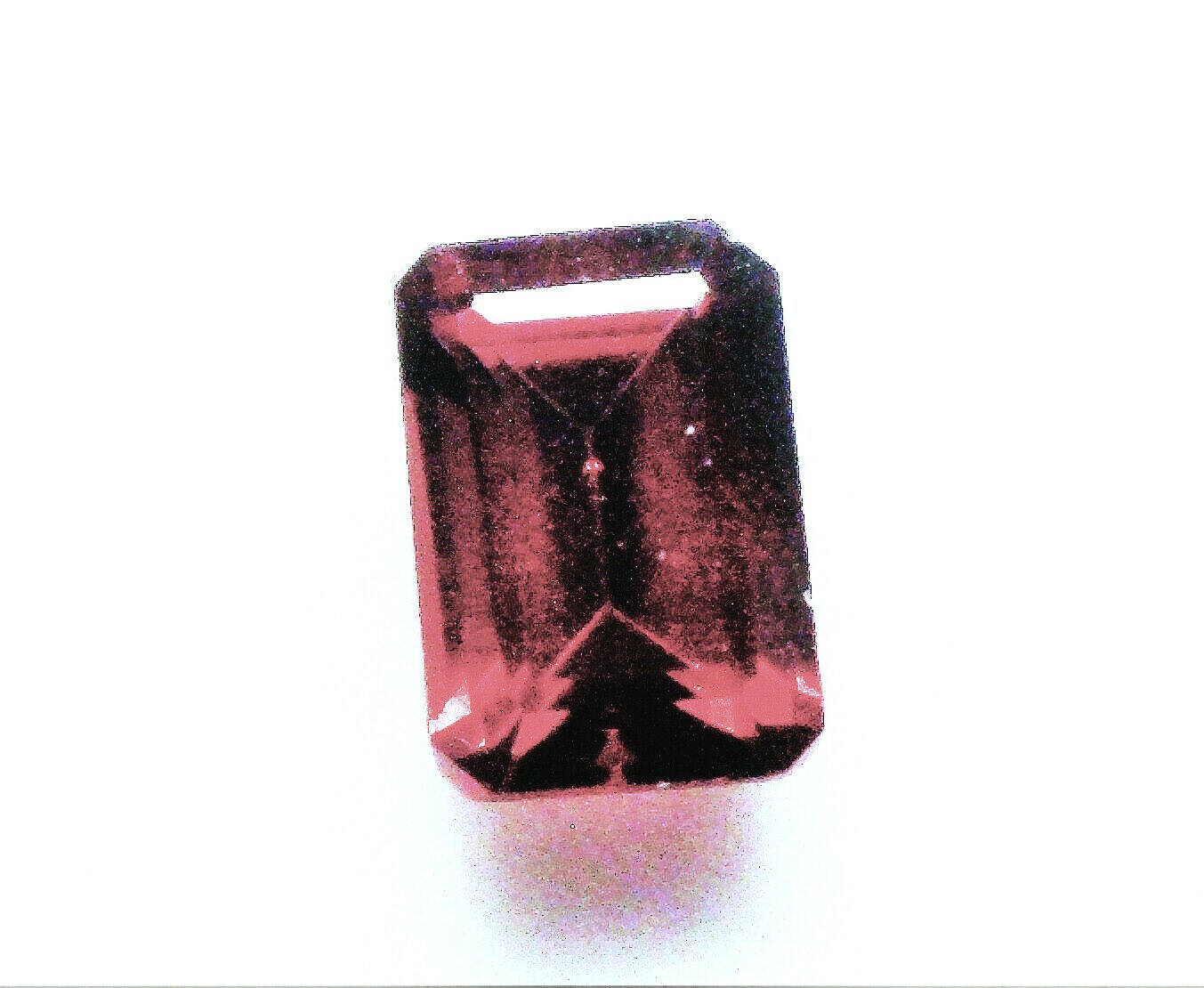 GOOD 7 X 5 mm EMERALD CUT GARNET MOZAMBIQUE AFRICA GEMSTONE B – C GRADE