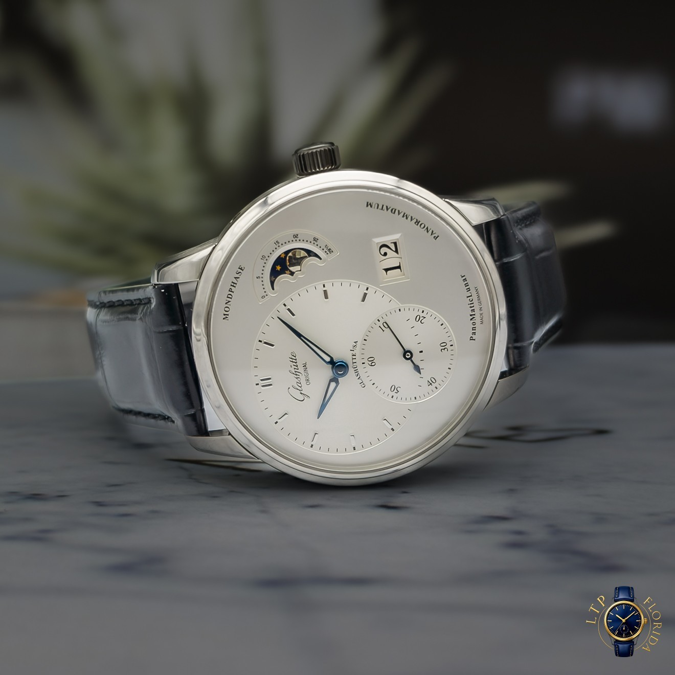 2025 Glashütte Original PanoMaticLunar Silver Dial – 40MM – 1-90-02-42-32-05