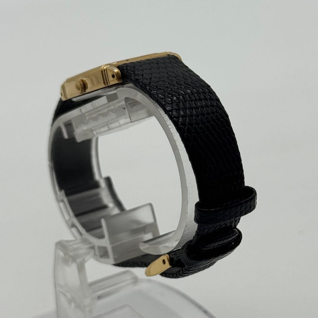 SEIKO New Battery Wristwatch Ladies 2P21 5210 Square Working Item