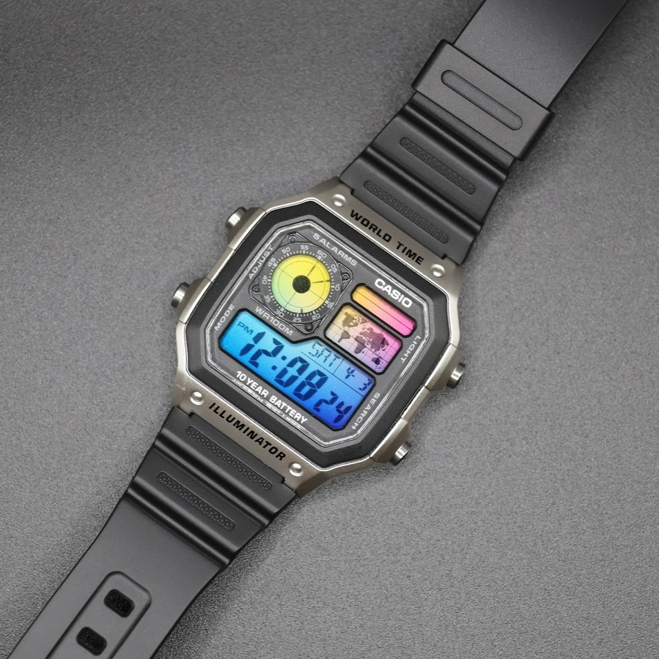 Beach Sunset | CASIO AE-1200WHD Royale | World Time Watch | Mod 🌅