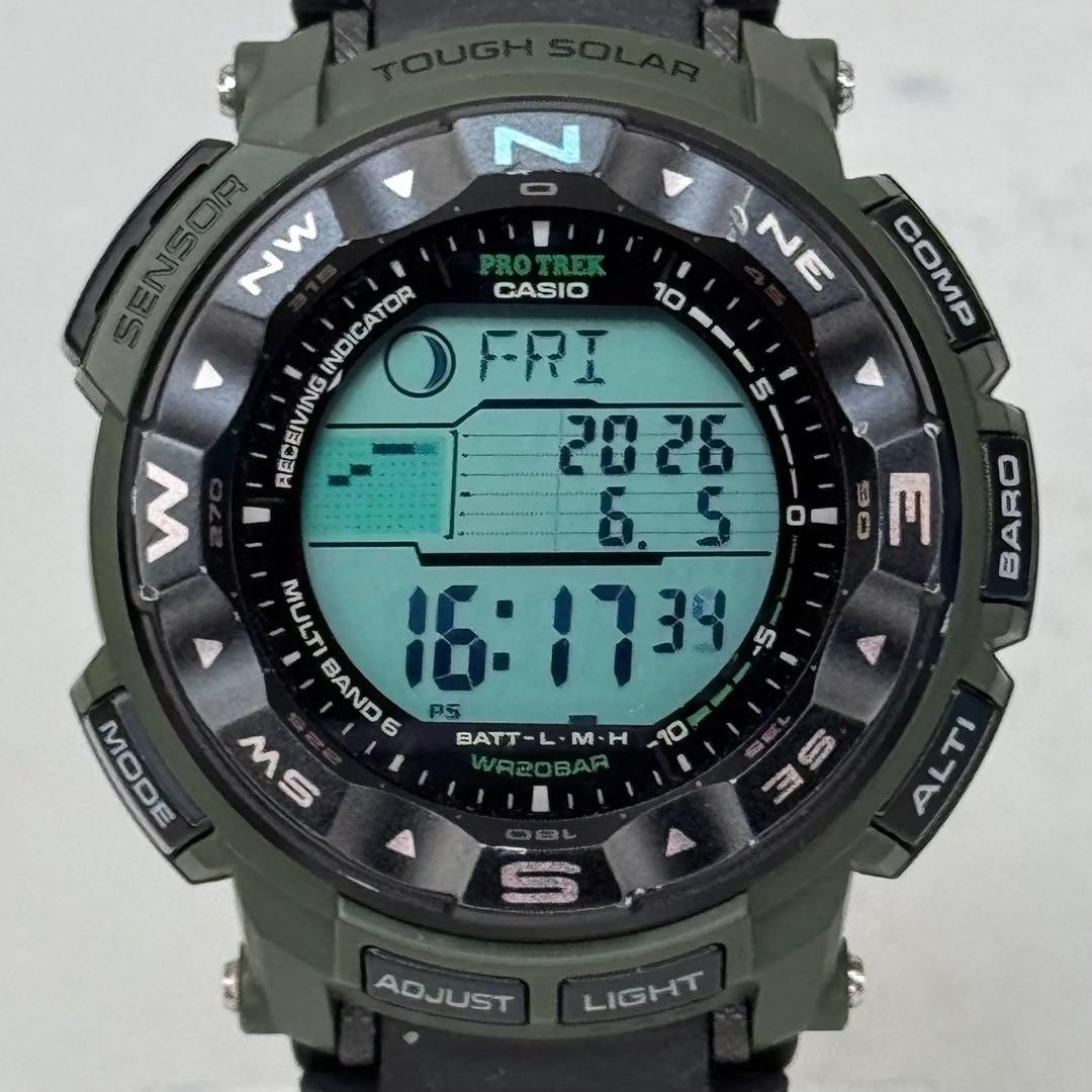 CASIO PROTREK PRW 2500B Radio Solar
