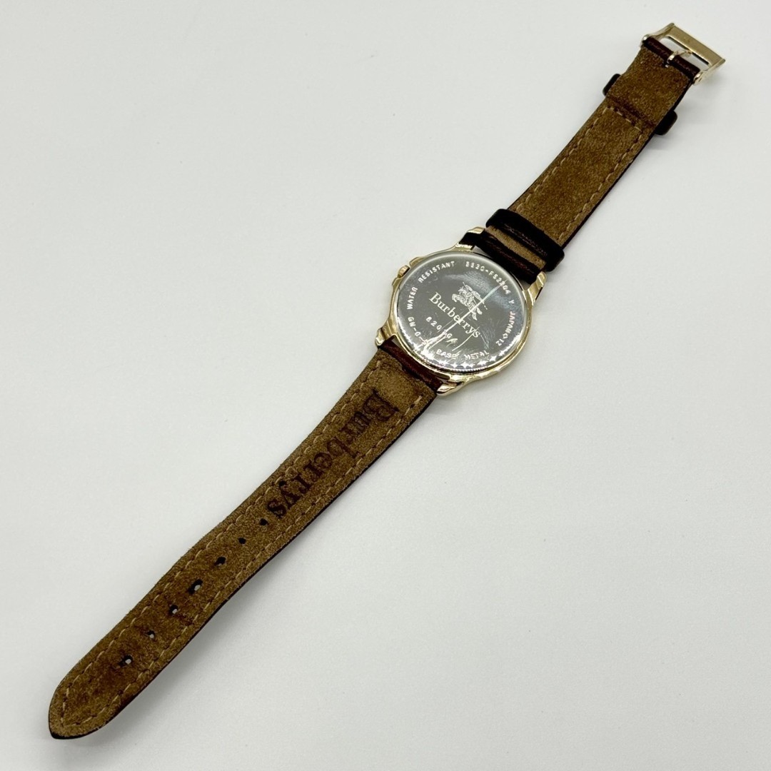 Burberry watch ivory dial quartz three hands 5530 F52304