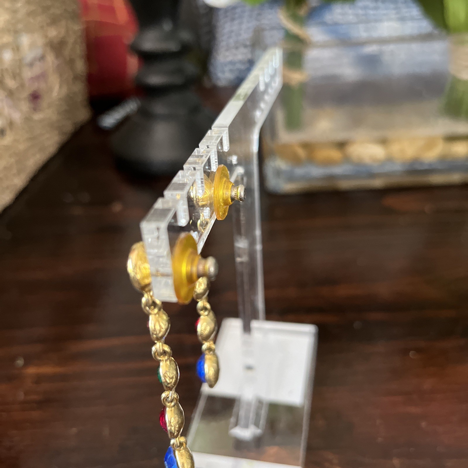 Beautiful Earrings With Stones