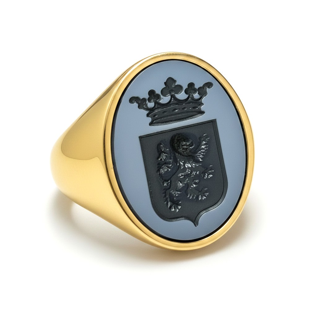 SORRENTO 12 classic – 18kt gold knight