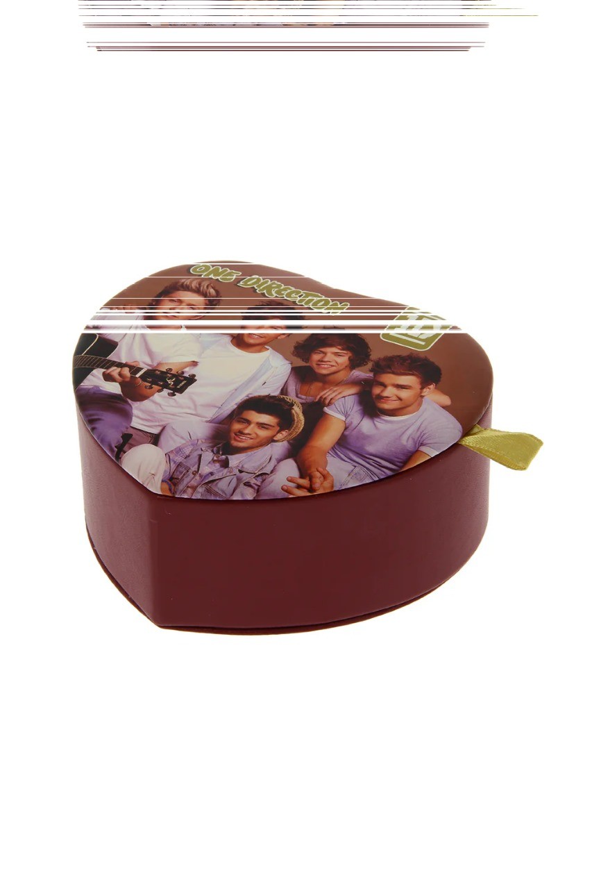 One Direction Brown Jewelry Box-Organizer-Large Capacity-Compact & Portable