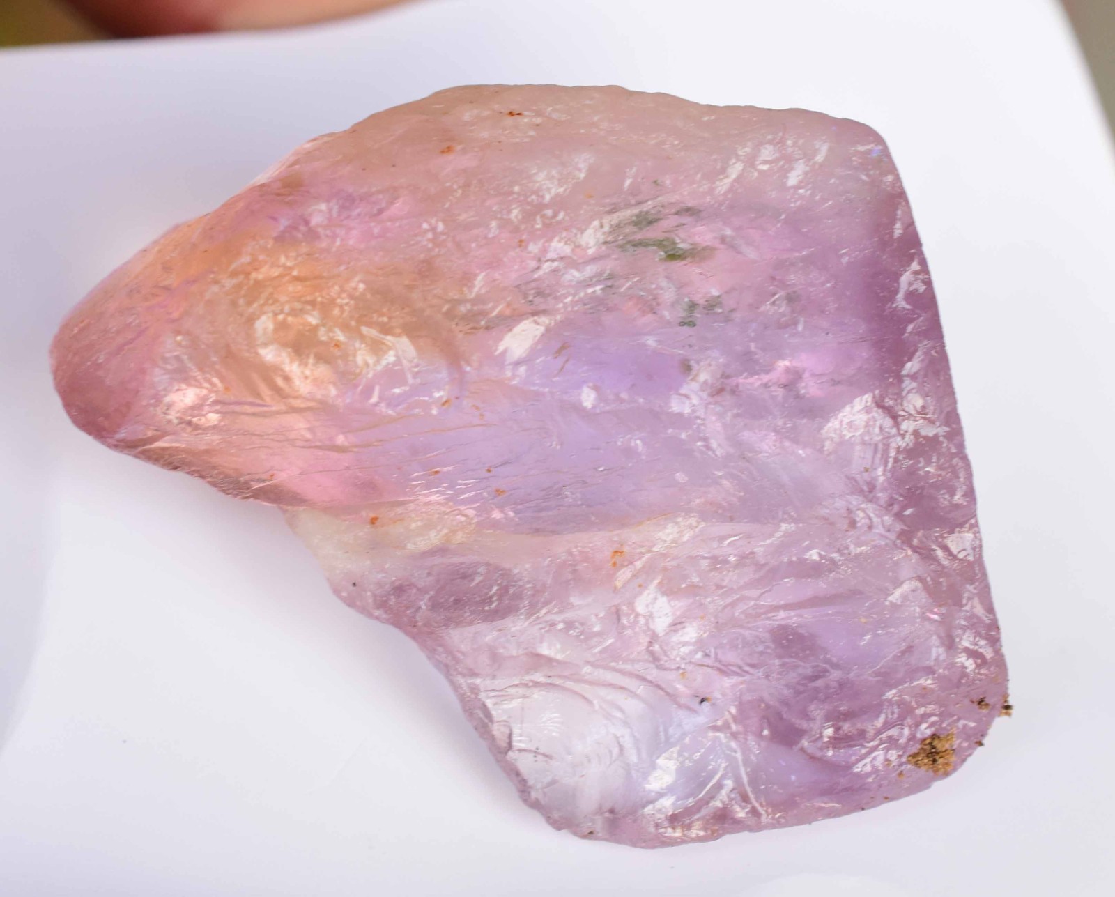 100% Natural Bi-Color Bolivian Ametrine 134.5 CT AGL Certified Facet Grade Rough