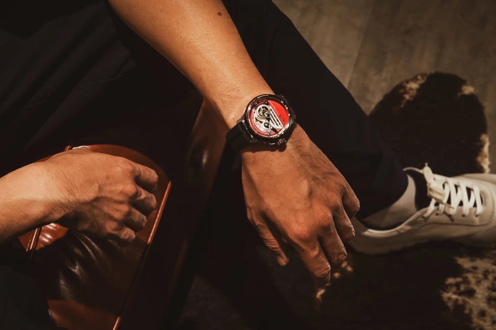 Tacs Automatic Motorscooter Rosso Acceleration Men’s Watch TS2401B