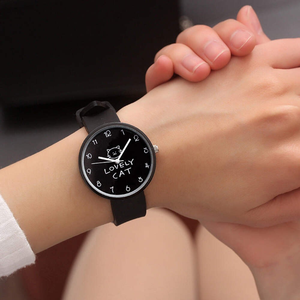 Korean fashion small dial ladies thin strap student watch personality trend fema