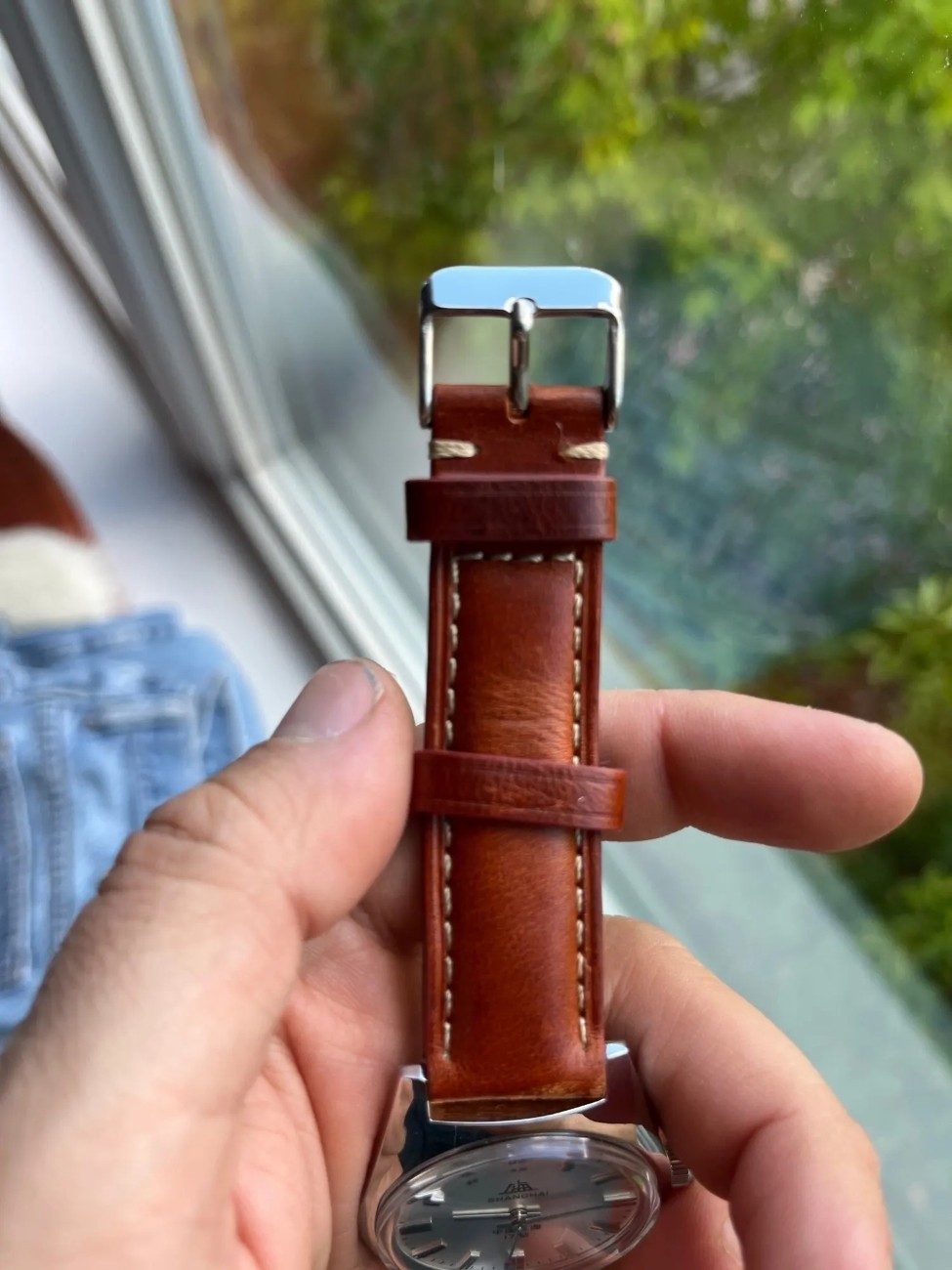 18mm 19mm 20mm 21mm 22mm Men’s Genuine Leather Watch Strap Band Quick Release