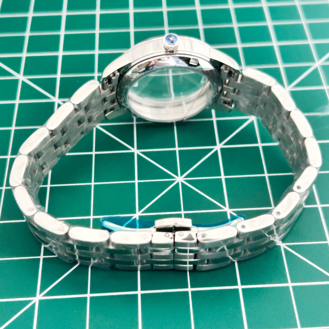 33MM Cocktail Stainless Steel Watch Case and Strap Fit NH35 7S26 NH38 Movement
