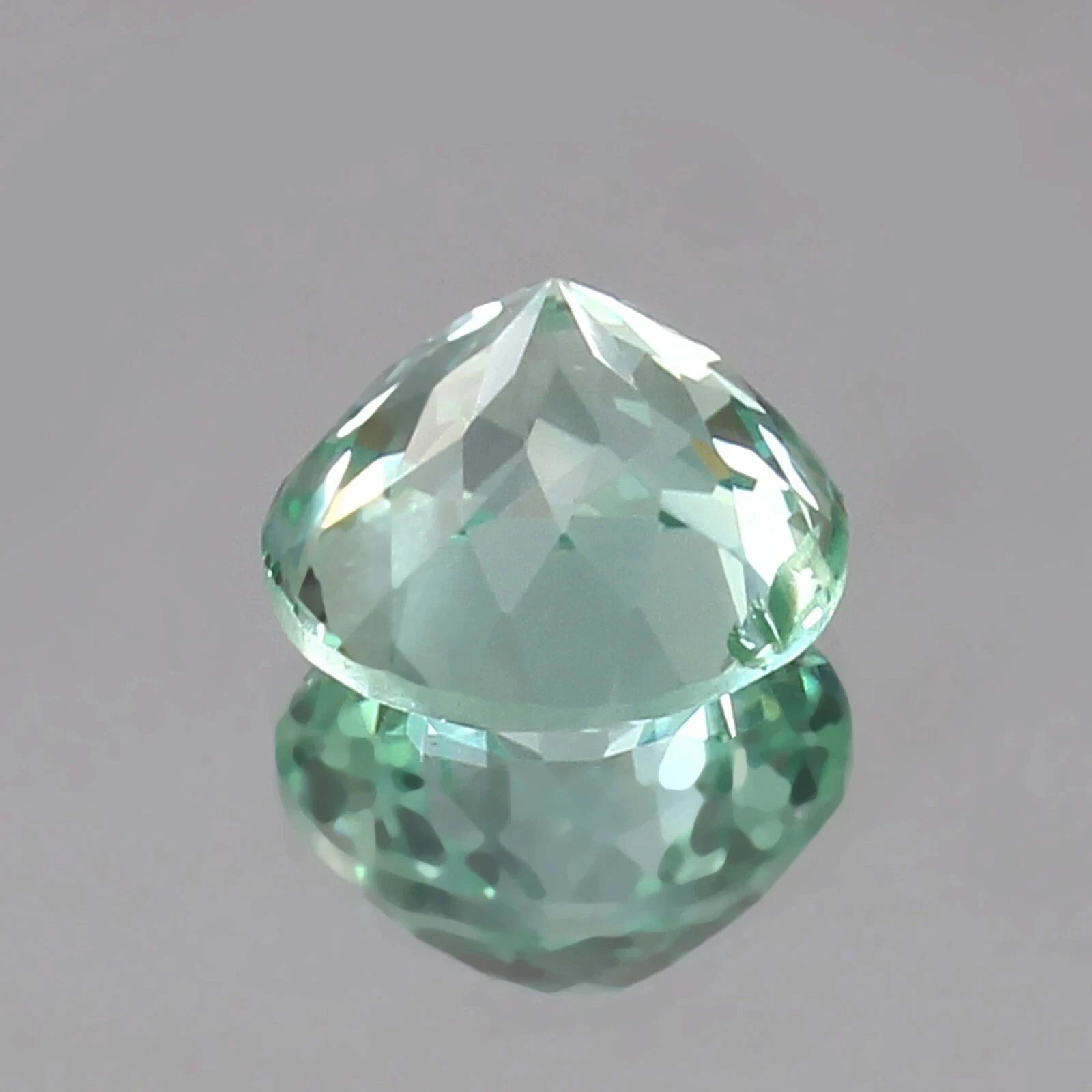 8 MM AAA+ Natural Ceylon Green Sapphire Round Cut Loose MR Gemstone T02 Gift+