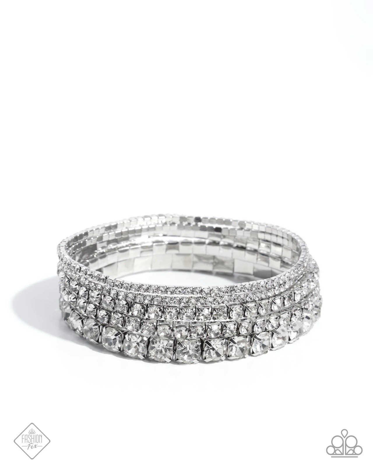 Paparazzi jewelry Fiercely Fifth Avenue March Fashion Fix Set – Rhinestone & Gem