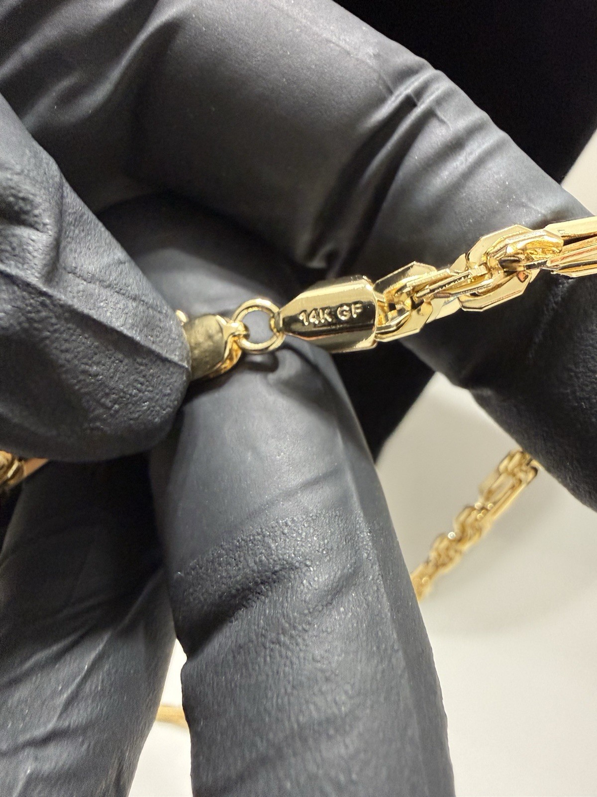 milano chain necklace 14k gold filled 21.5 inch 5mm lobster clasp