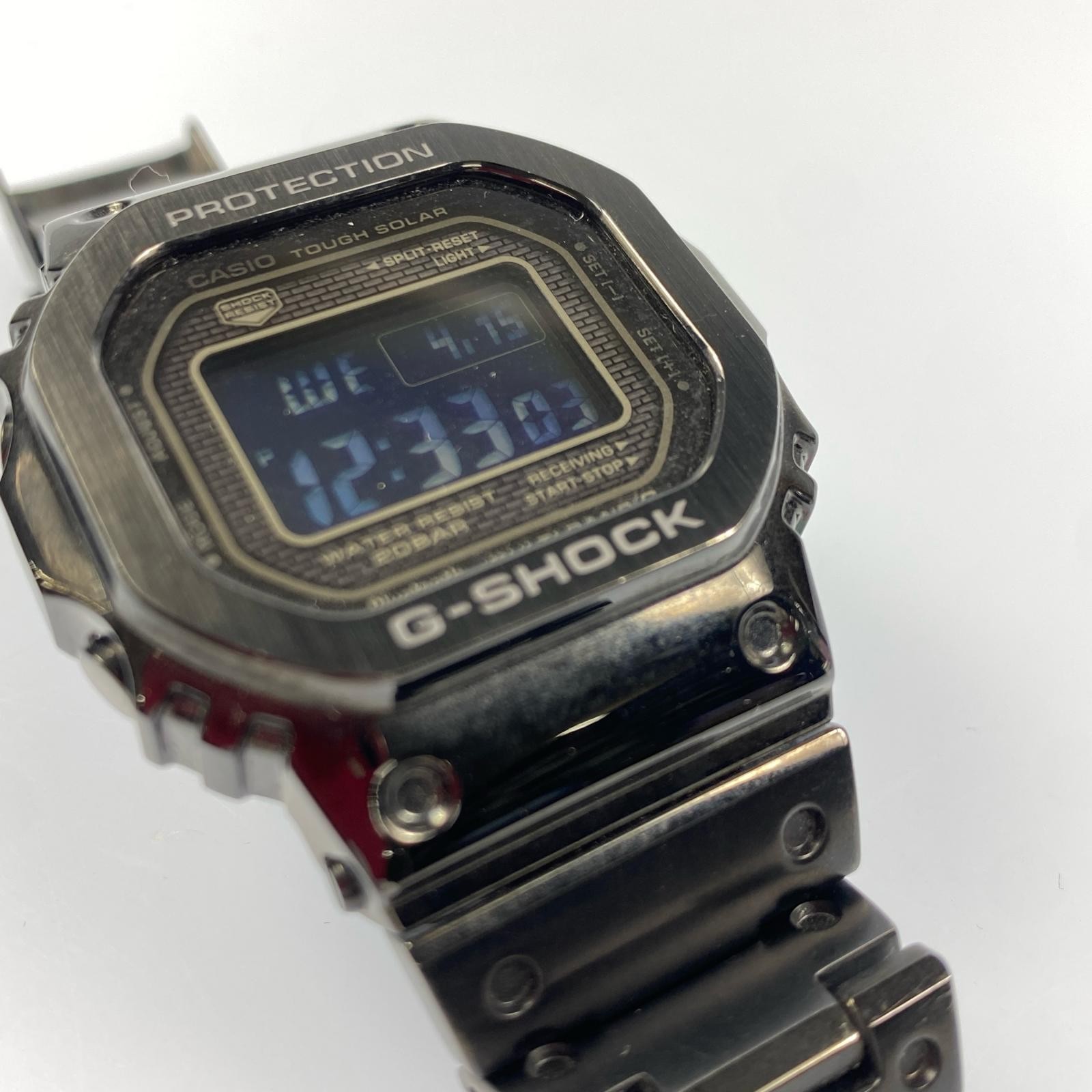 G SHOCK Wristwatch GMW B5000GD 1JF Digital Radio Solar Black Himeji East