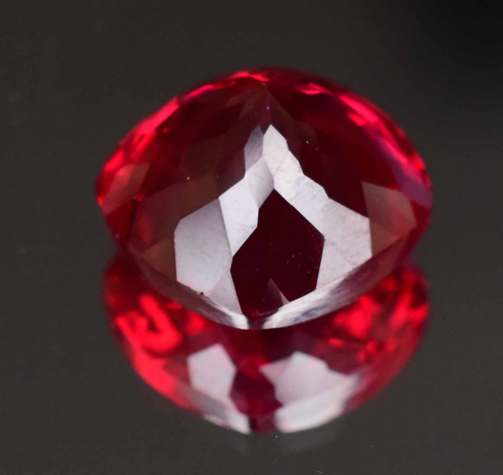 11.40Ct Natural Myanmar Red Spinel Certified Cushion Cut Flawless Loose Gemstone