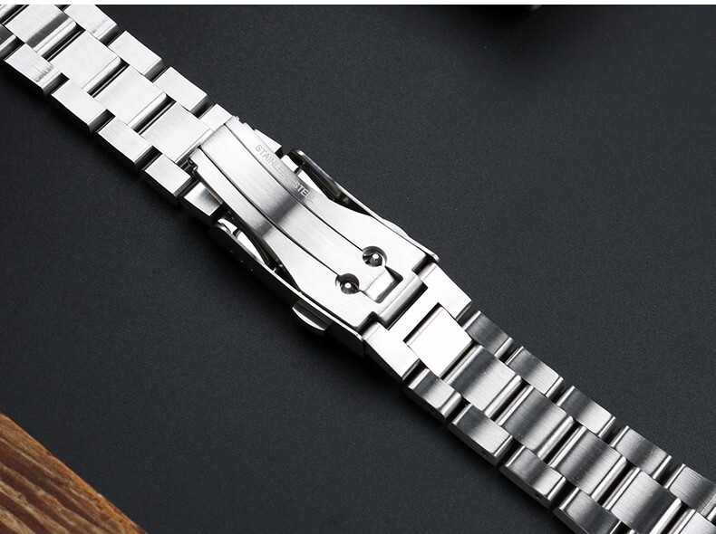 For Heuer AQUARACER 300 WAY201A WAY211A Steel Watchband Metal Bracelet for Men