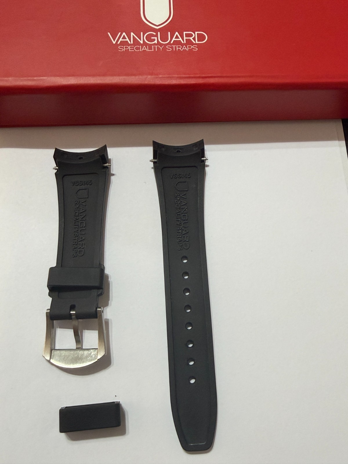 Vanguard Rubber Strap for the Tudor Black Bay 58, Short Version (110/70mm)