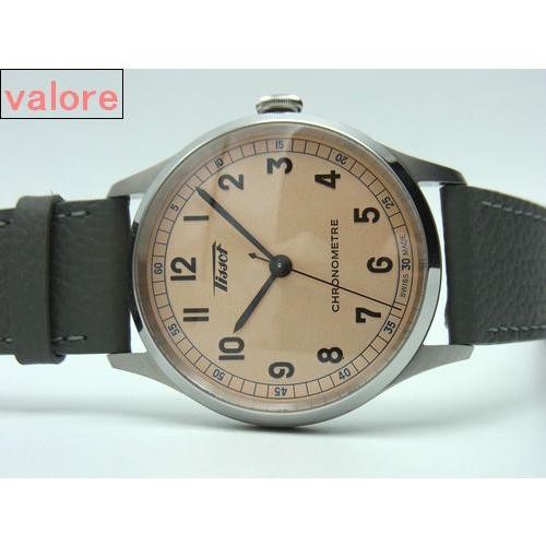 Tissot Heritage Military 1938 T142.464.16.332.00 Automatic Pink Dial Men’s Watch