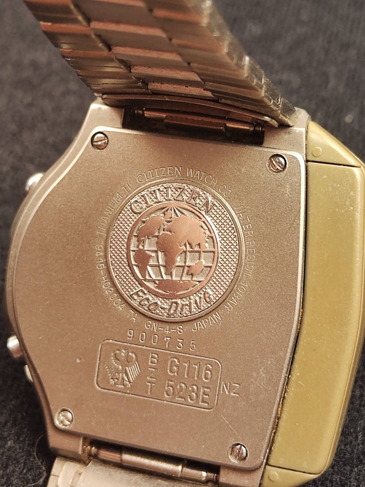 Citizen Eco-Drive 9415-H02004 TA Vintage Titanium Radio-Controlled Men’s Watch