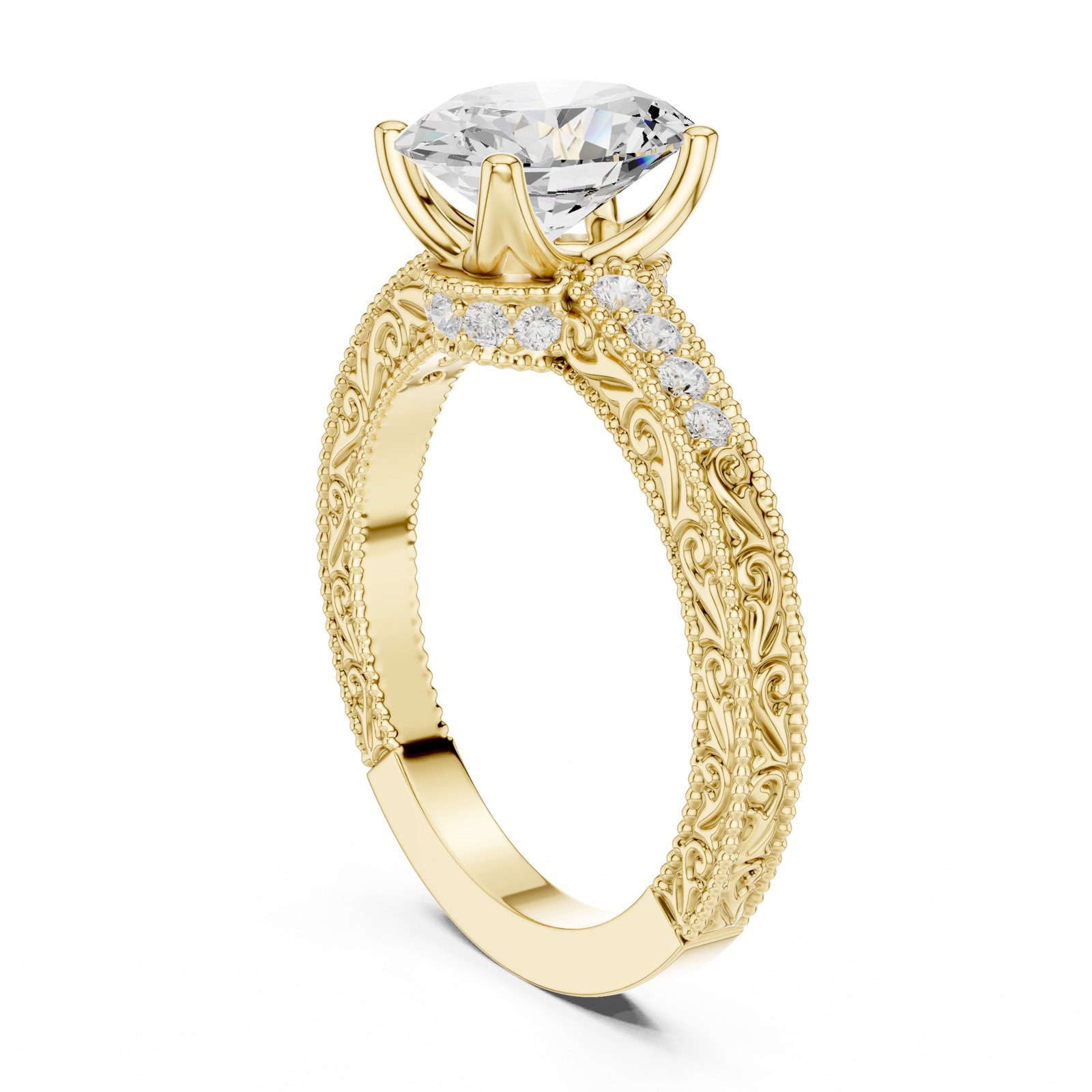 Certified 2.20 Ct Oval Lab Grown Diamond Anniversary Promise Ring 14K Gold Over