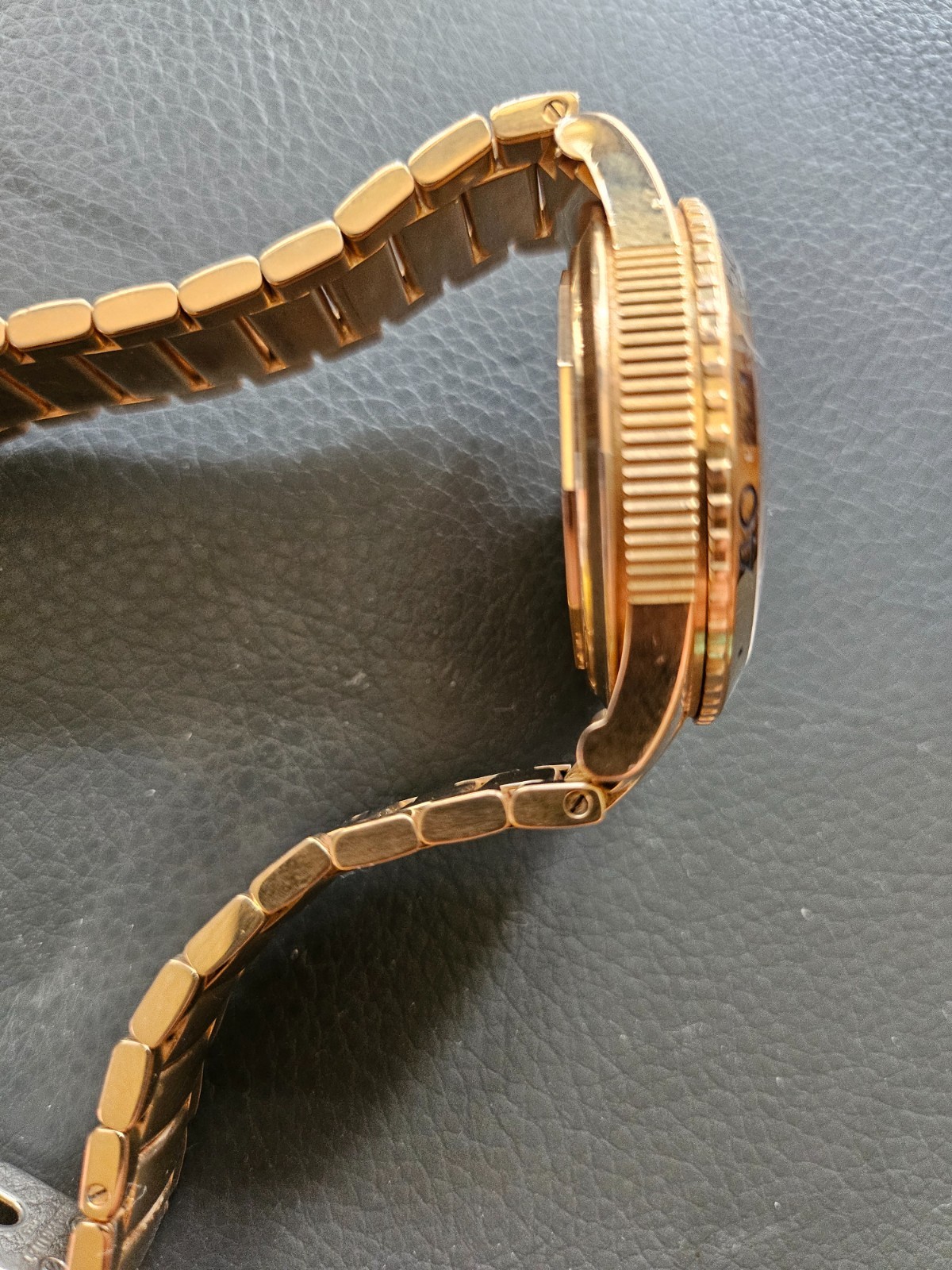 Breguet men automatic swiss made 18k rosegold, Fullgold, Chronograph, Fullset